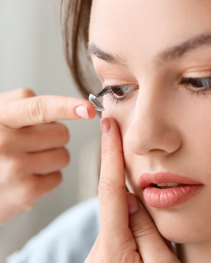 lentilles contact hypermétropes